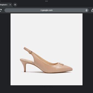 Coach Slingback Heels size 7